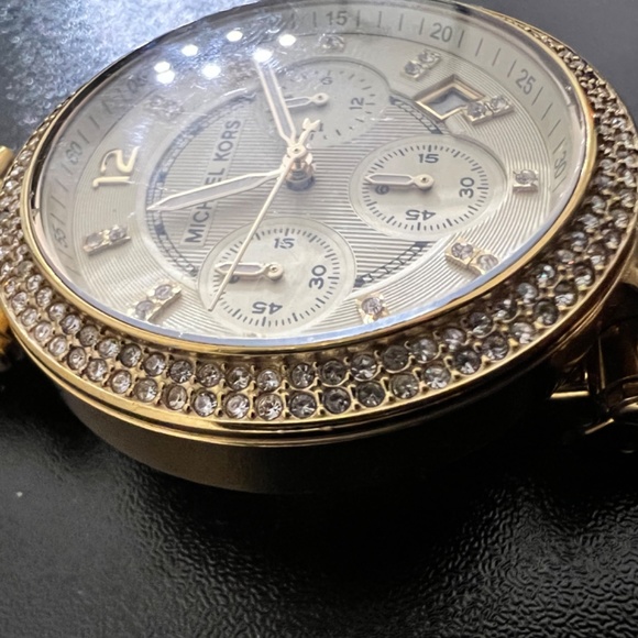 Gold Micheal Kors watch women